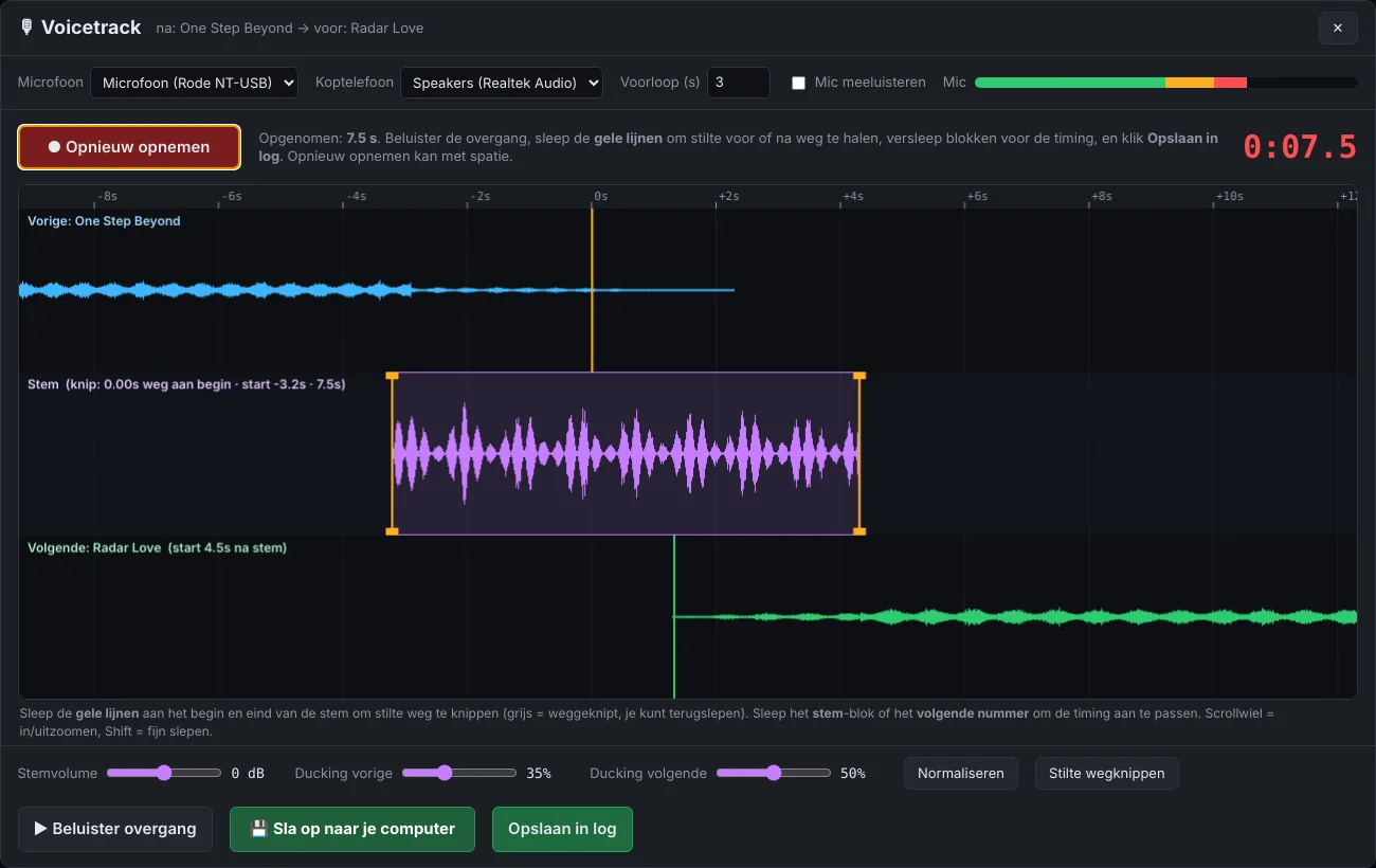 Voicetrack-editor